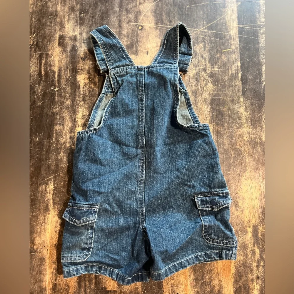 Y2K Timberland Kids Denim Overalls size 18 months